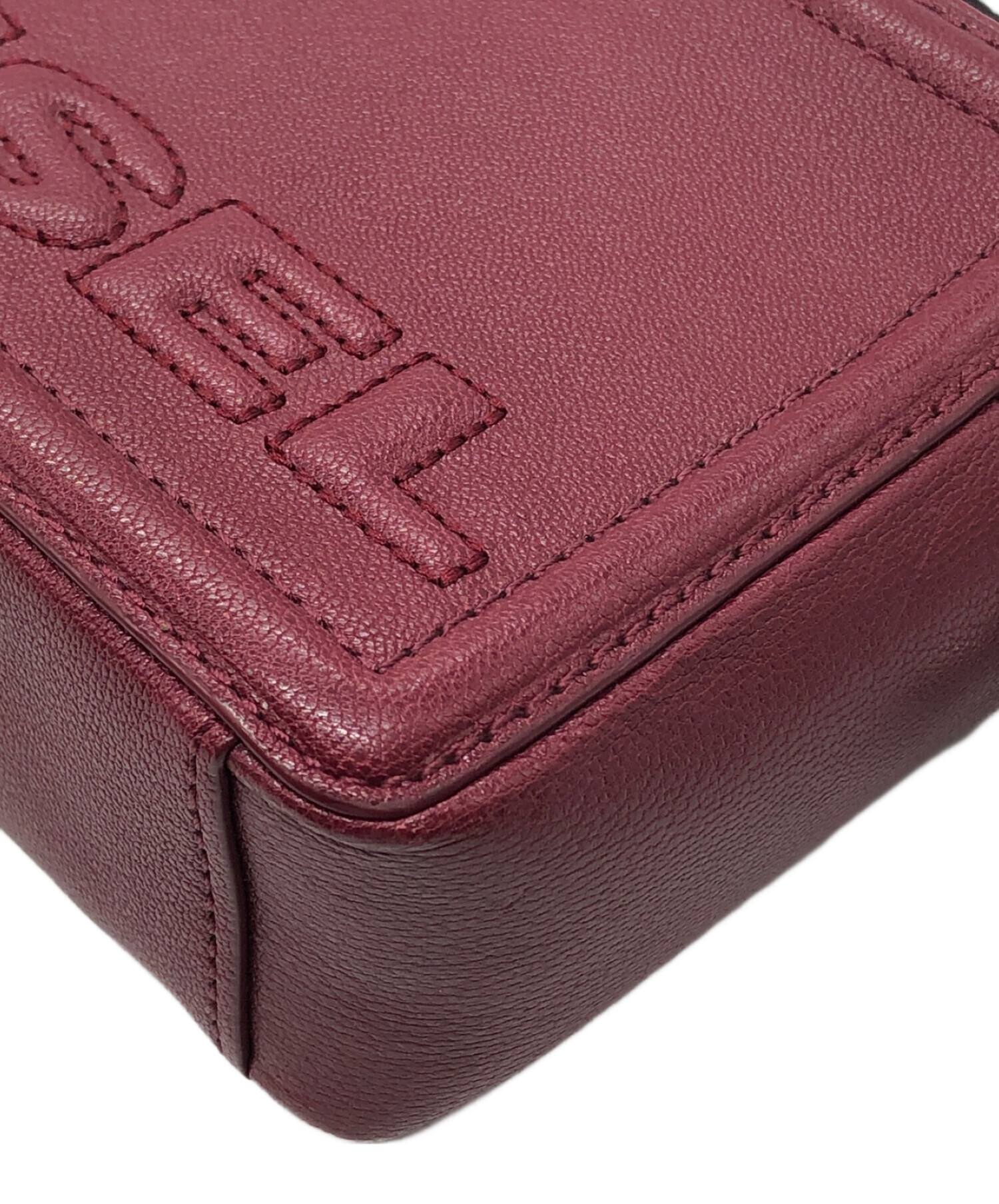 中古・古着通販】DIESEL (ディーゼル) ショルダーバッグ ボルドー 