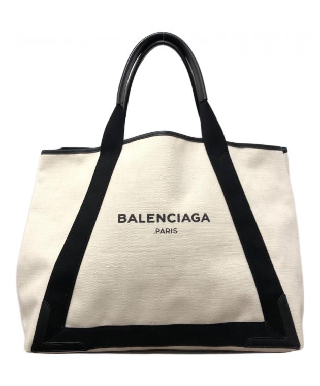 中古・古着通販】BALENCIAGA (バレンシアガ) NAVY CABAS