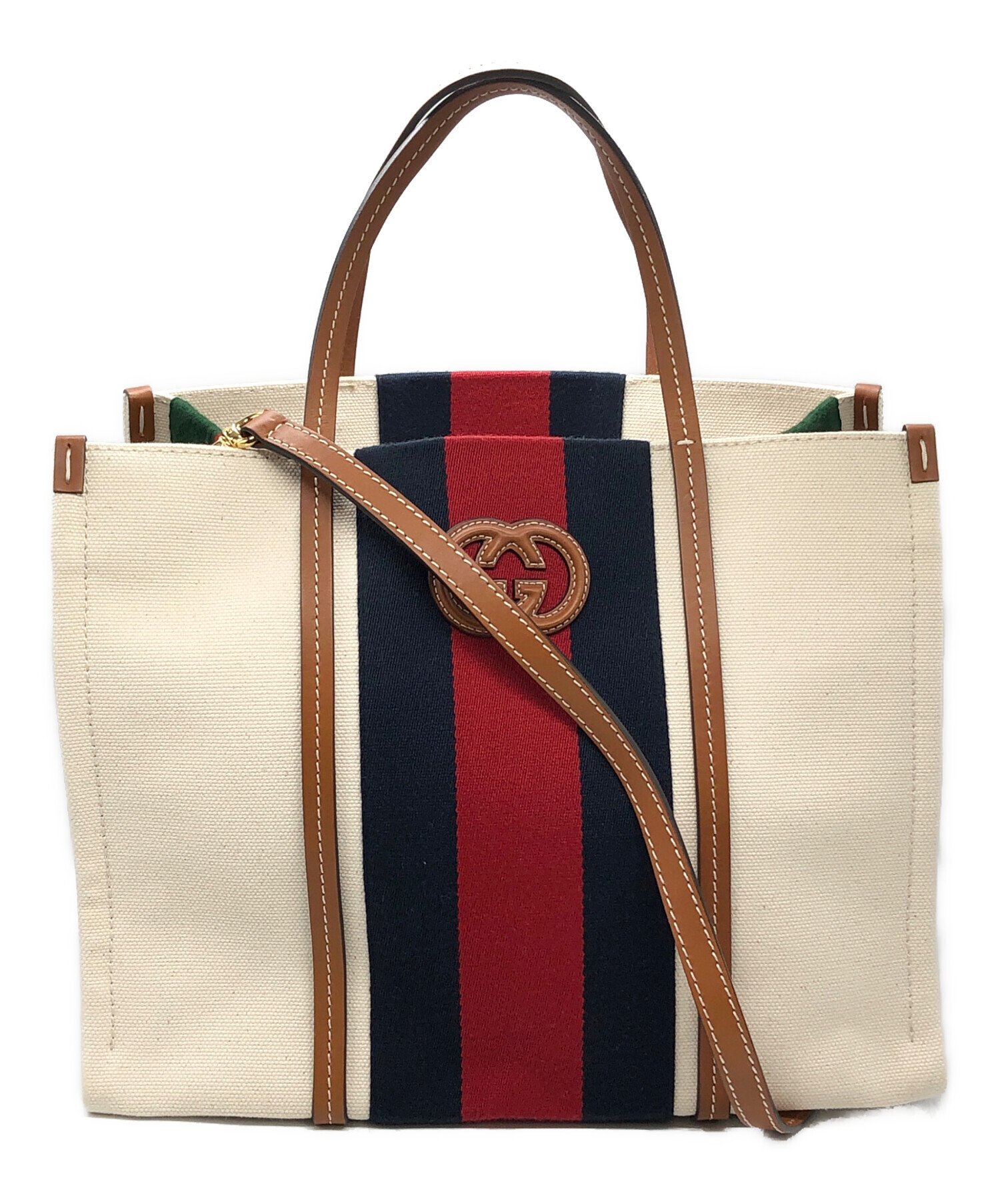 万*郎様 GUCCI グッチ　インターロッキングG ミディアム トートバッグ　美 楽天市場】【GUCCI】グッチ『インターロッキングG ミディアム トート