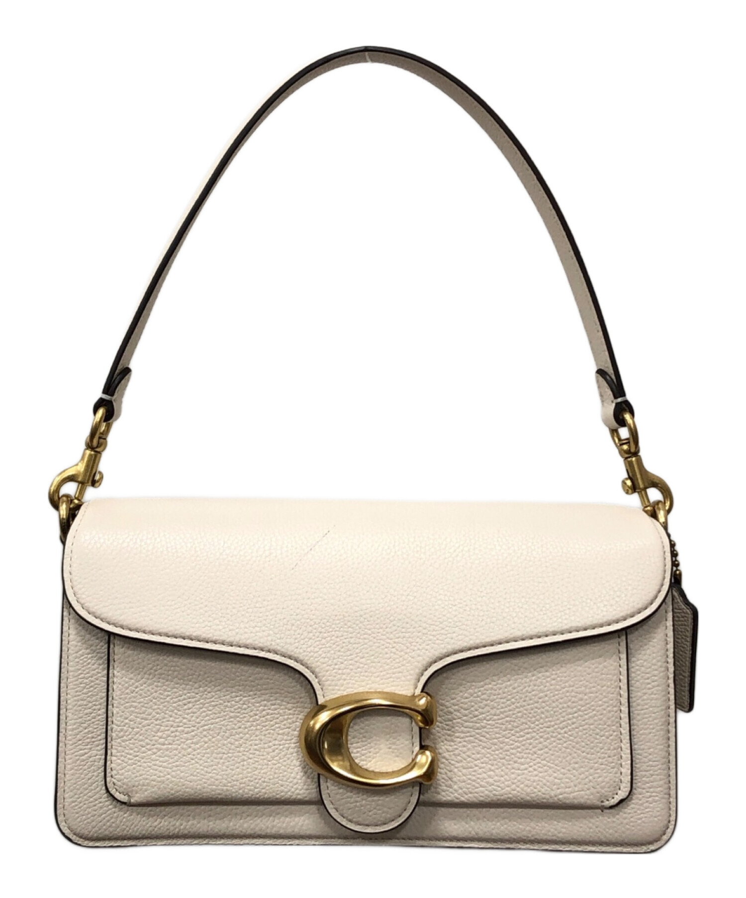 新品 COACH コーチ タビー ショルダーバッグ ホワイト 白 | APPS 