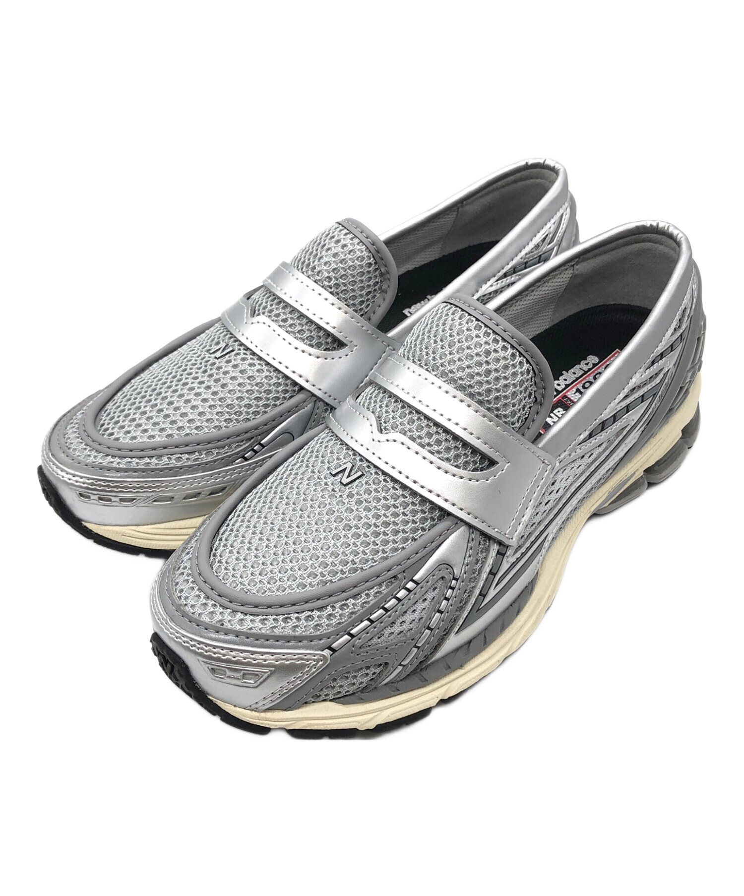 中古・古着通販】NEW BALANCE (ニューバランス) スリッポン グレー 