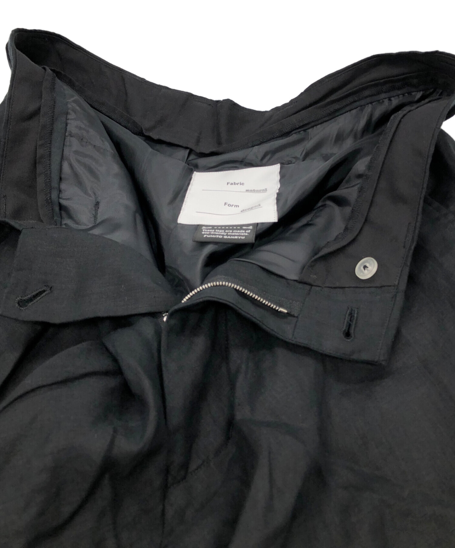 中古・古着通販】FUMITO GANRYU (フミトガンリュウ) Draped Linen