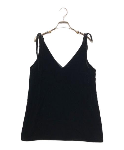 トップス CLANE VELOUR SHOULDER RIBBON CAMISOLE 3005018927643044_01_1120w.jpeg