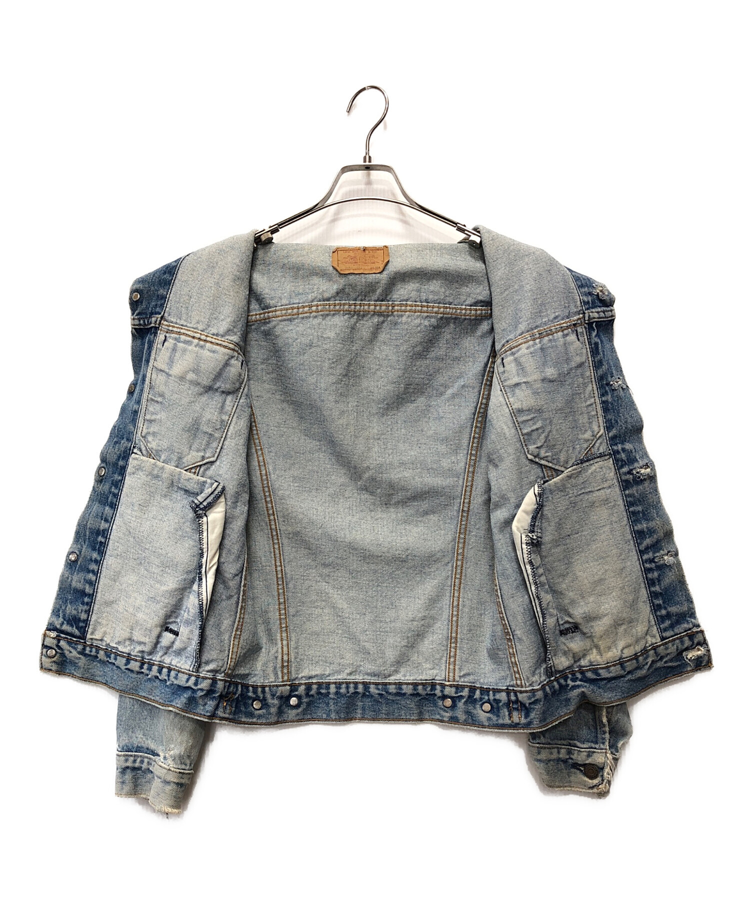 中古・古着通販】LEVI'S (リーバイス) デニムジャケット ブルー サイズ