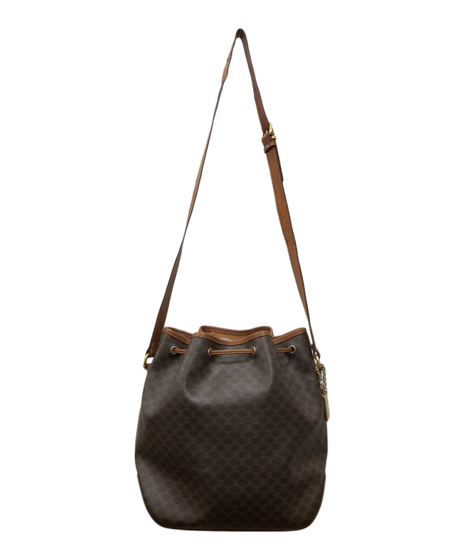 中古・古着通販】CELINE (セリーヌ) マカダムショルダーバッグ