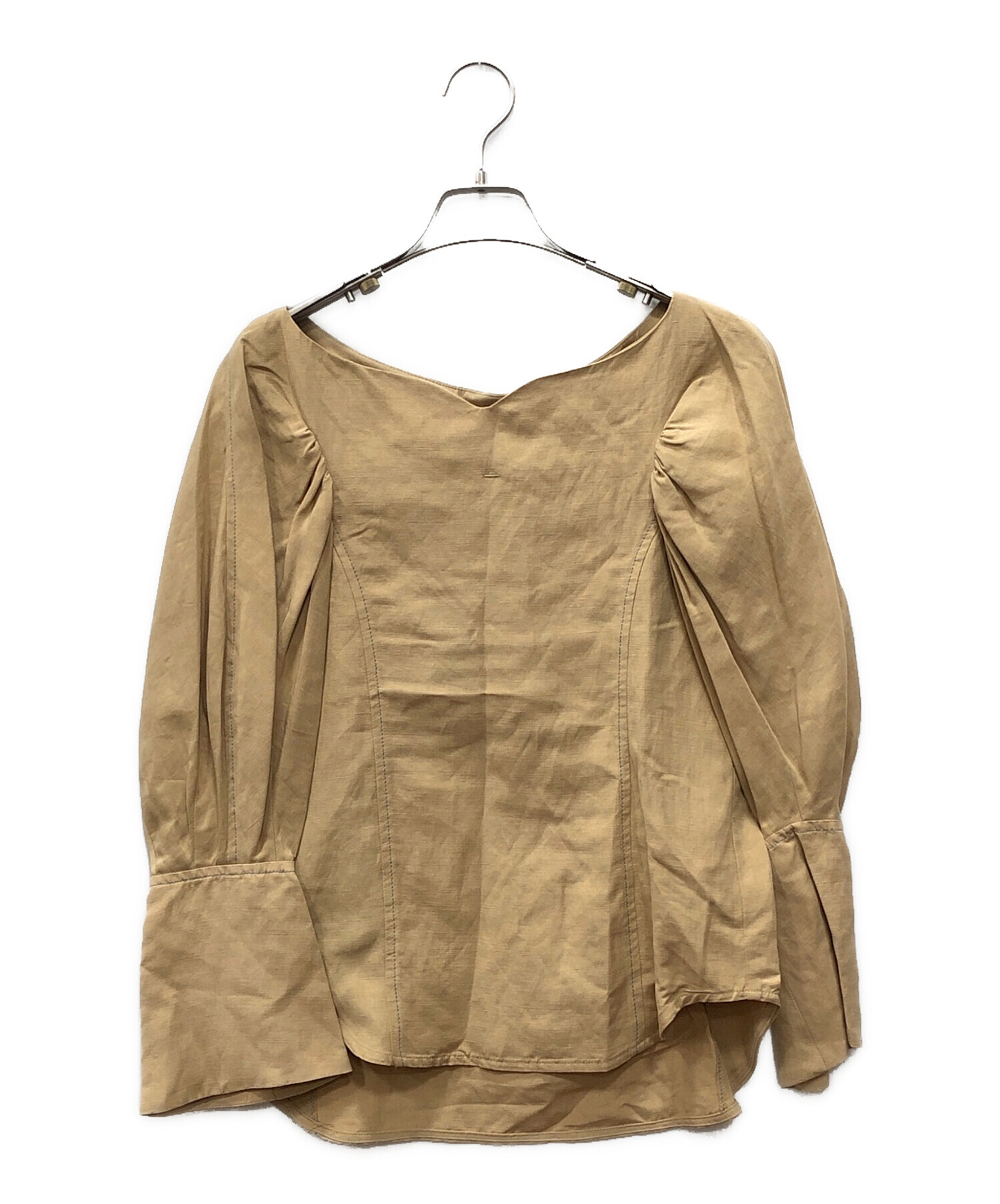 中古・古着通販】mame kurogouchi (マメクロゴウチ) Silk Hemp Volume 