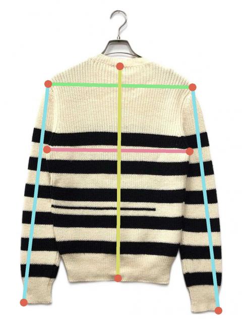 中古・古着通販】RAF SIMONS (ラフシモンズ) Rワッペンボーダーウール