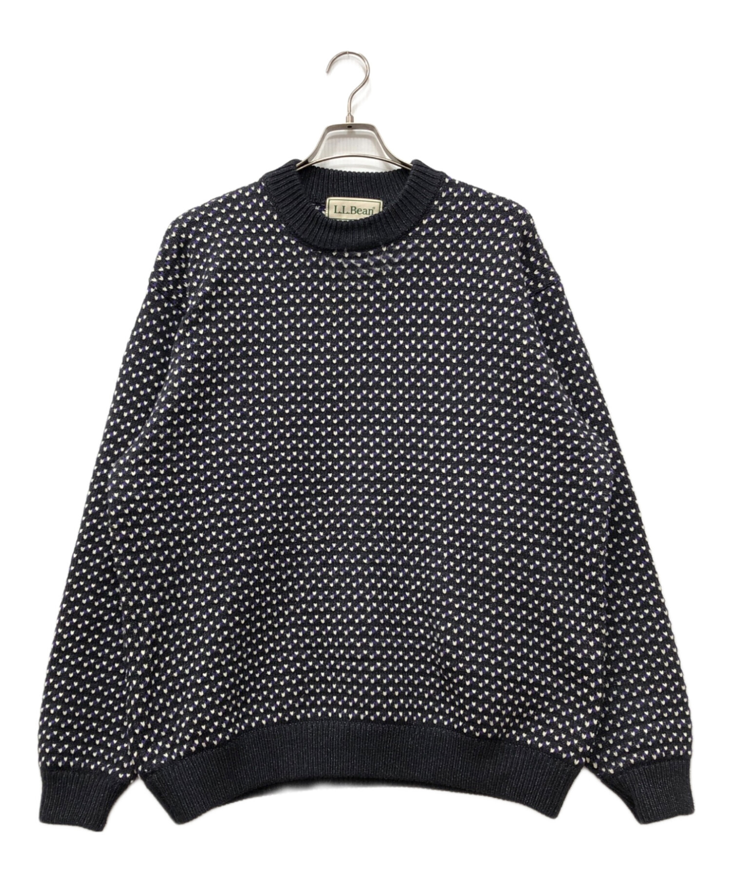 L.L.Beanエルエルビーン XL ニット バーズアイ 古着 中古・古着通販】L.L.Bean (エルエルビーン) バーズアイニット