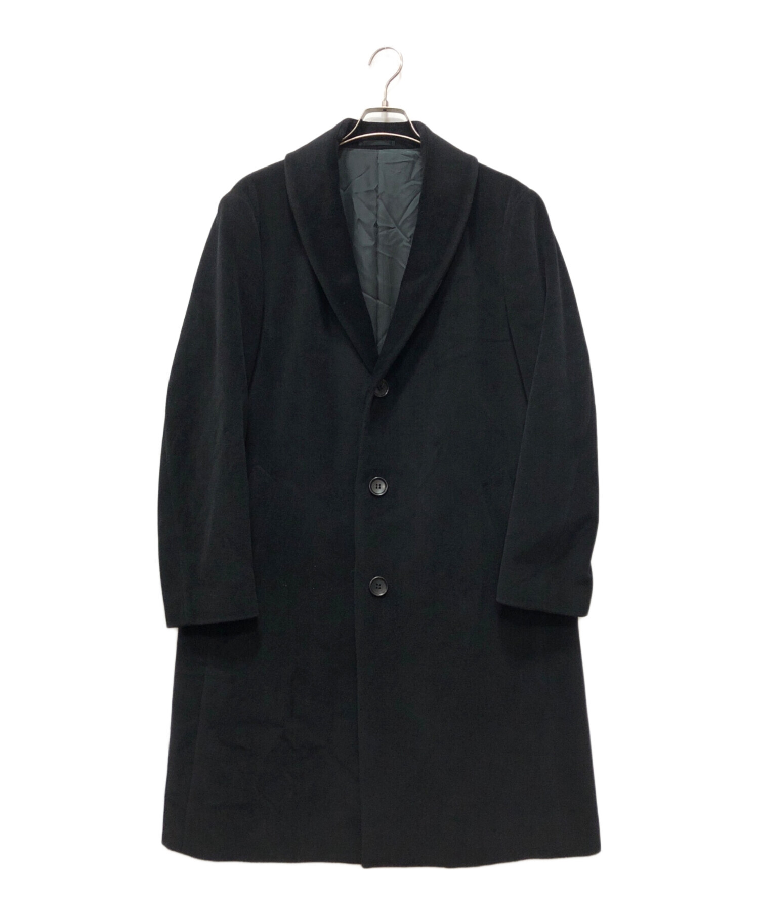 イッセイミヤケ アンゴラコート ISSEY MIYAKE アンゴラロングコート