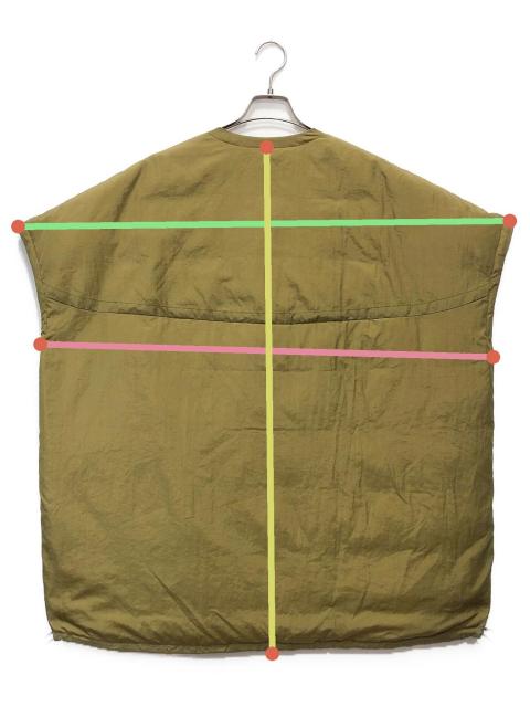 中古・古着通販】BEARDSLEY (ビアズリー) ダウンビッグジレ カーキ