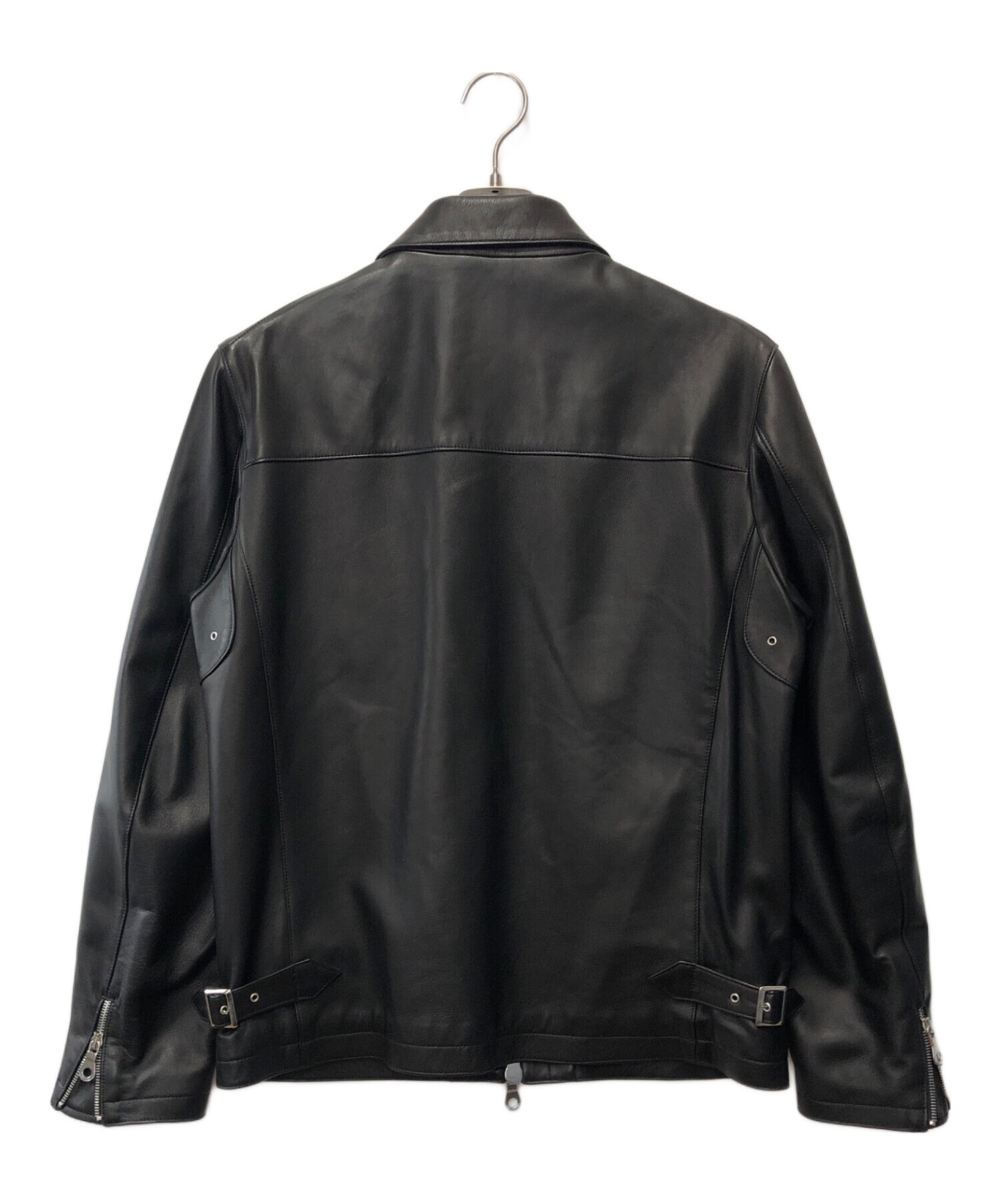 中古・古着通販】Cinquanta (チンクワンタ) ラムナッパレザージップ 