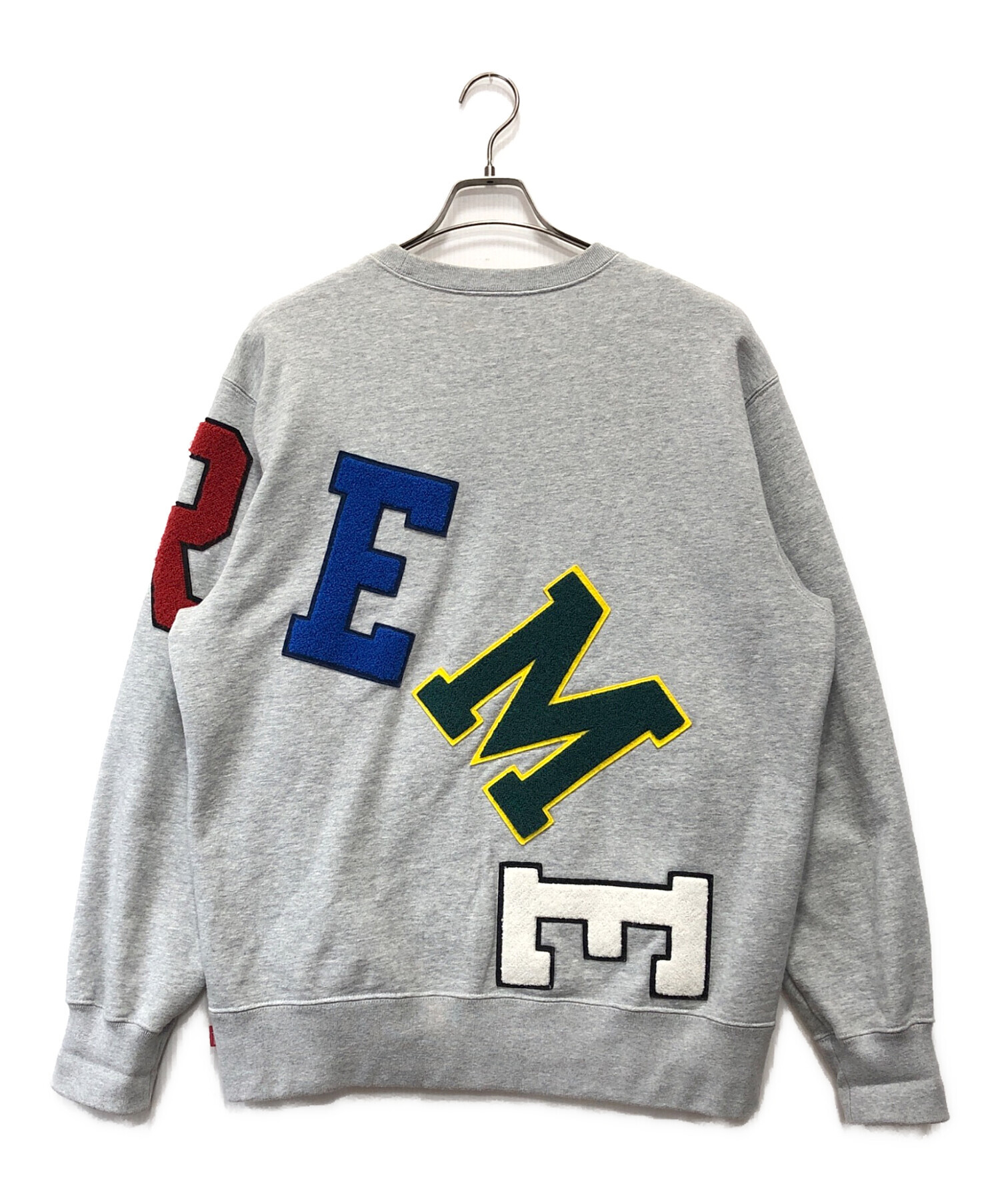 中古・古着通販】Supreme (シュプリーム) Big Arc Crewneck グレー 