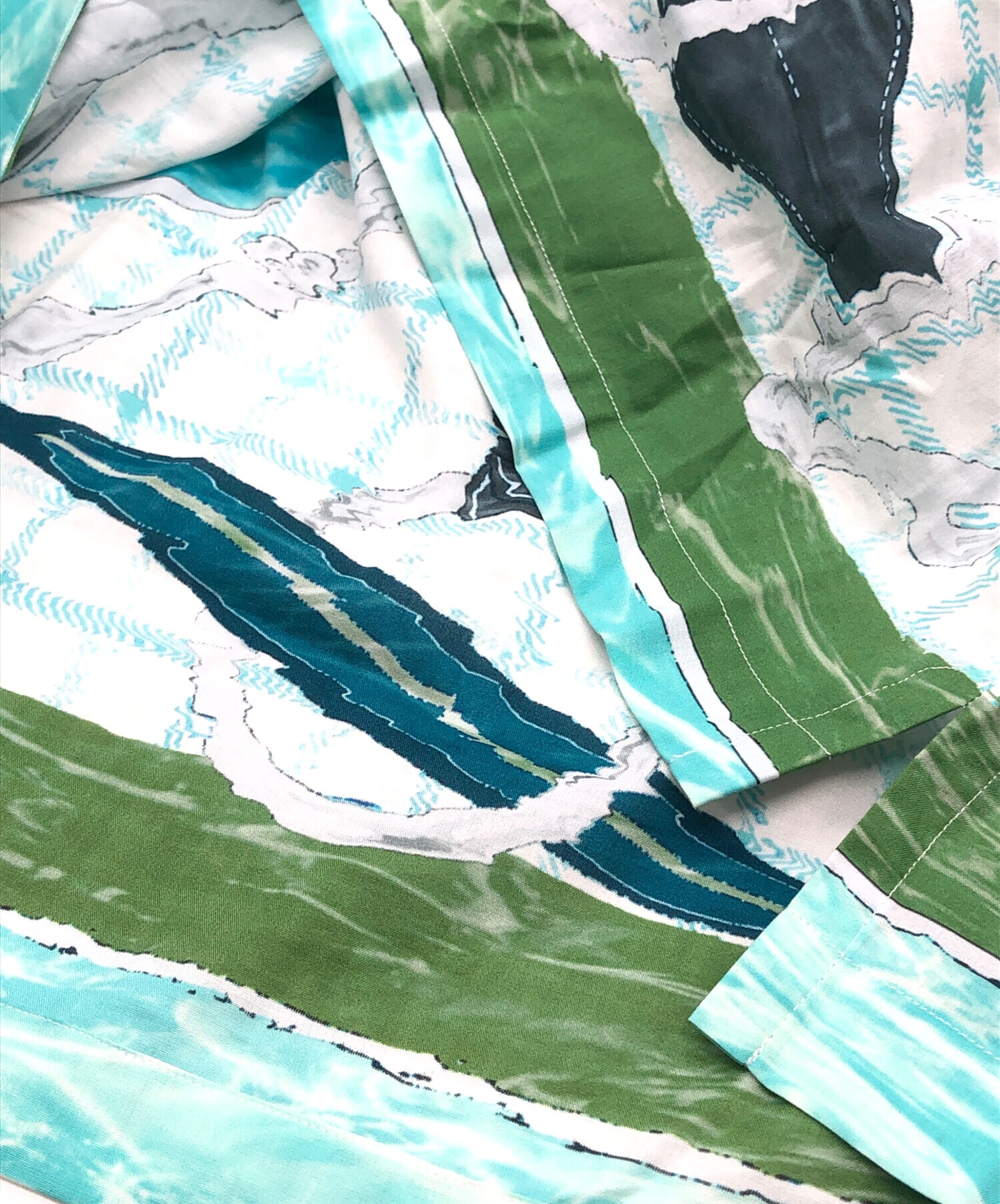 HERMES エルメス ポロシャツ 半袖 グリーン A761 HERMES エルメス ポロシャツ 半袖 グリーン A761 HERMES