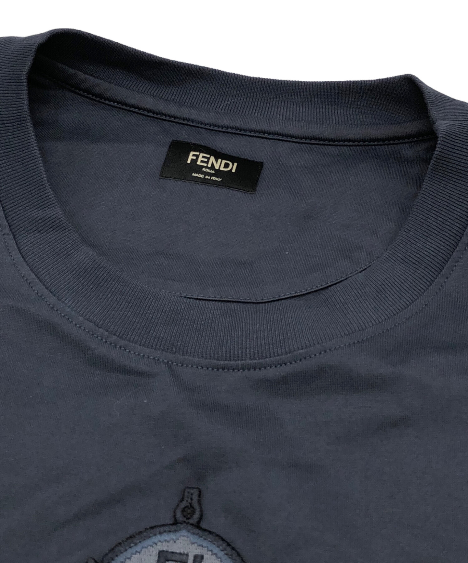 中古・古着通販】FENDI (フェンディ) FF エンブレムロゴ コットン T