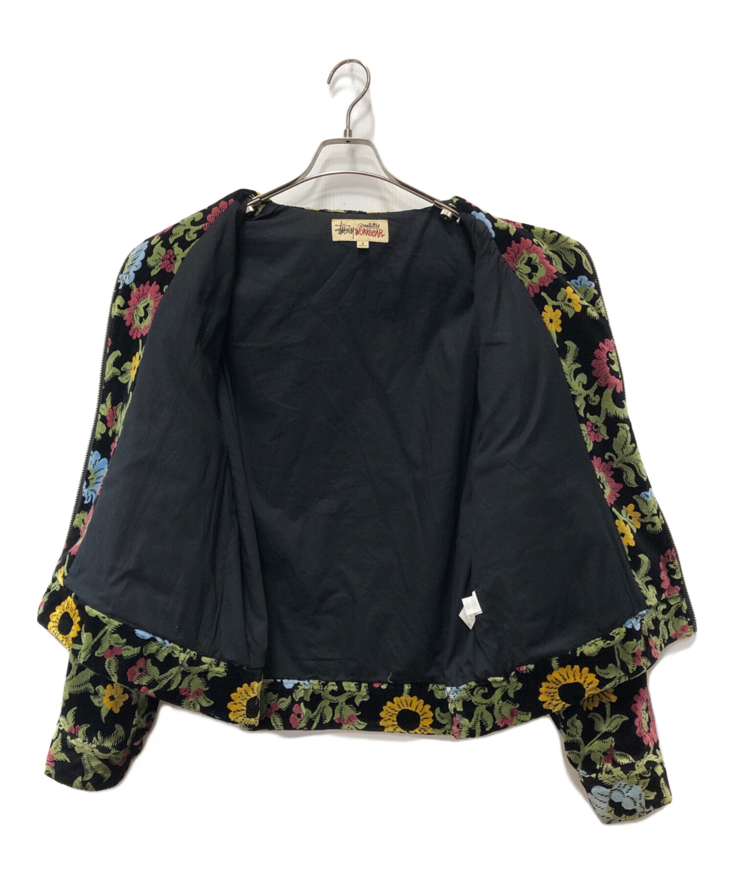 STUSSY FLORAL JACQUARD ジャケット 中古・古着通販】stussy (ステューシー) FLORAL JACQUARD JACKET