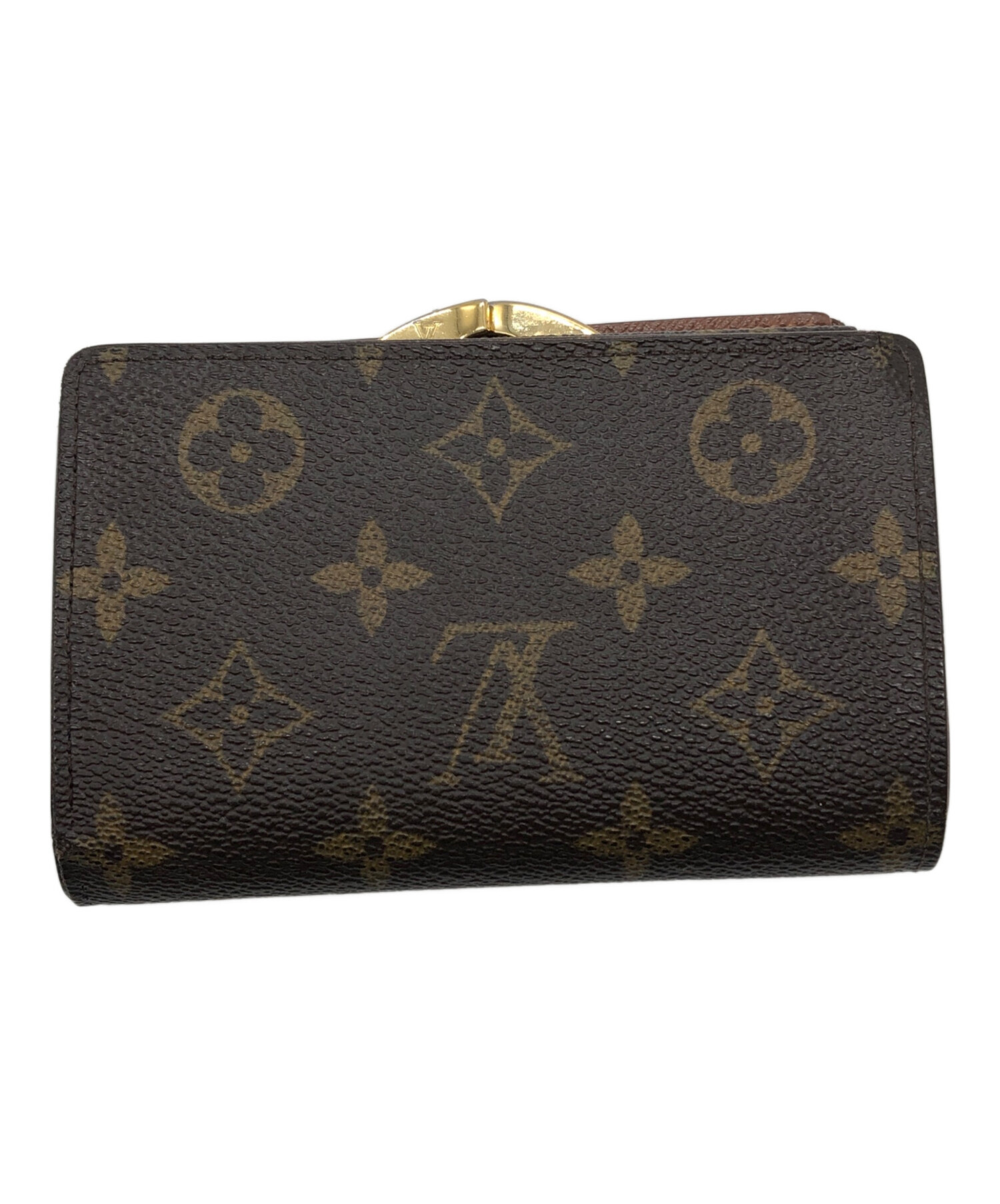 中古・古着通販】LOUIS VUITTON (ルイ ヴィトン) がま口財布 ブラウン 