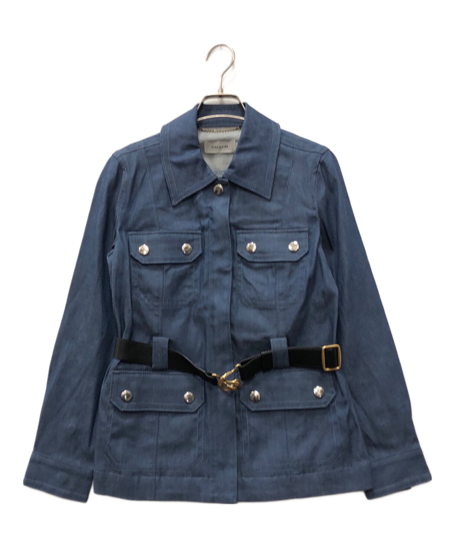 中古・古着通販】COACH (コーチ) DENIM HERITAGE JKT インディゴ 