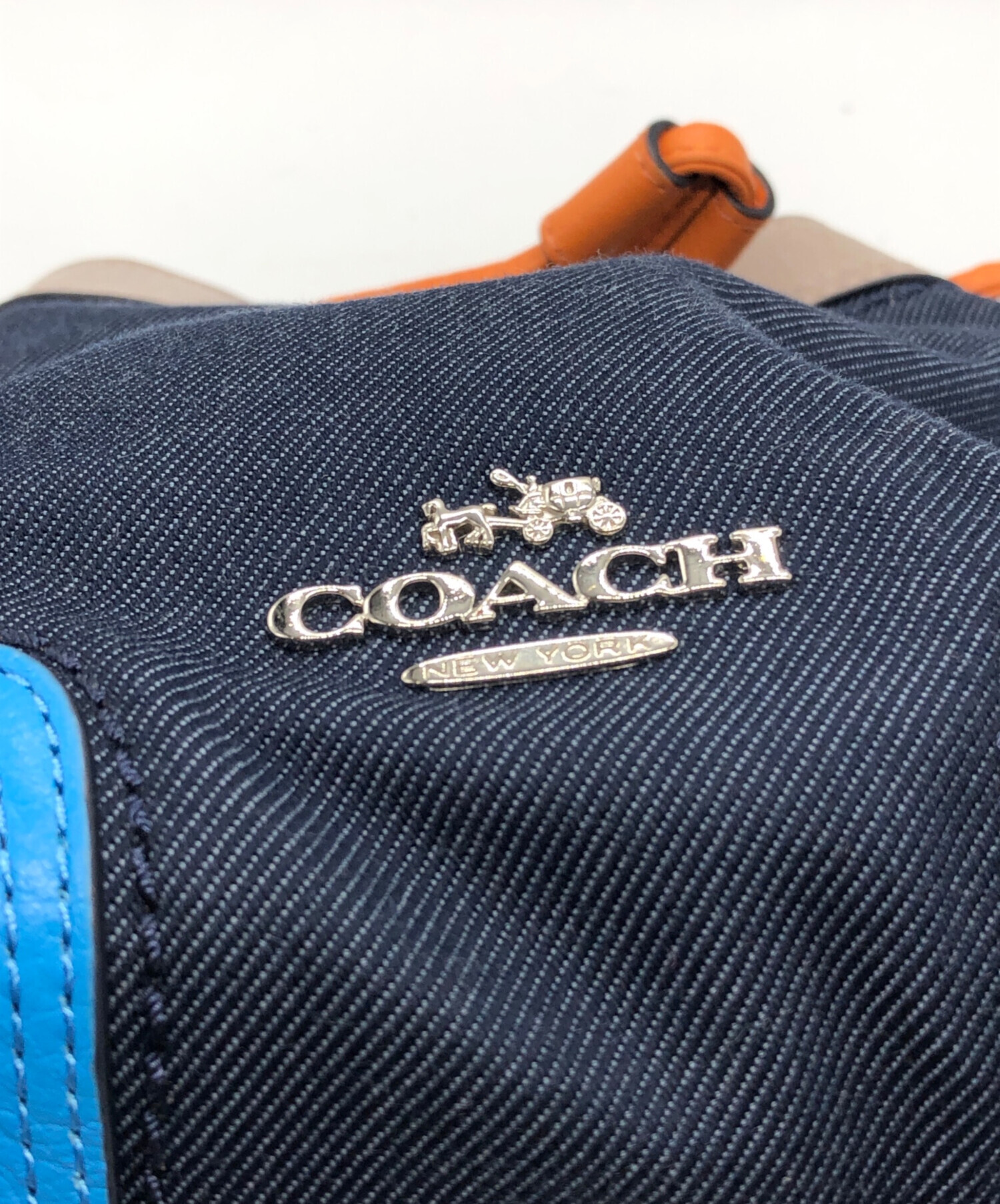 中古・古着通販】COACH (コーチ) 巾着ショルダーバッグ 未使用品 