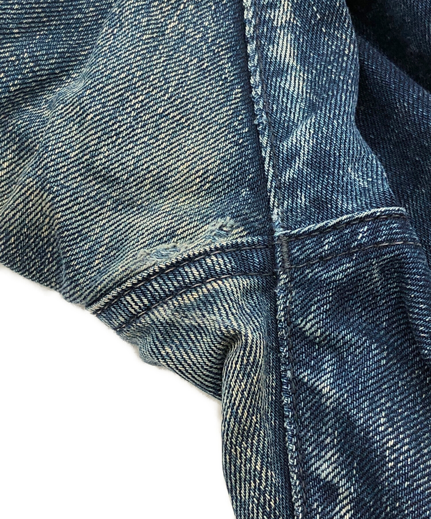中古・古着通販】KAPITAL (キャピタル) パッチワークデニムパンツ 