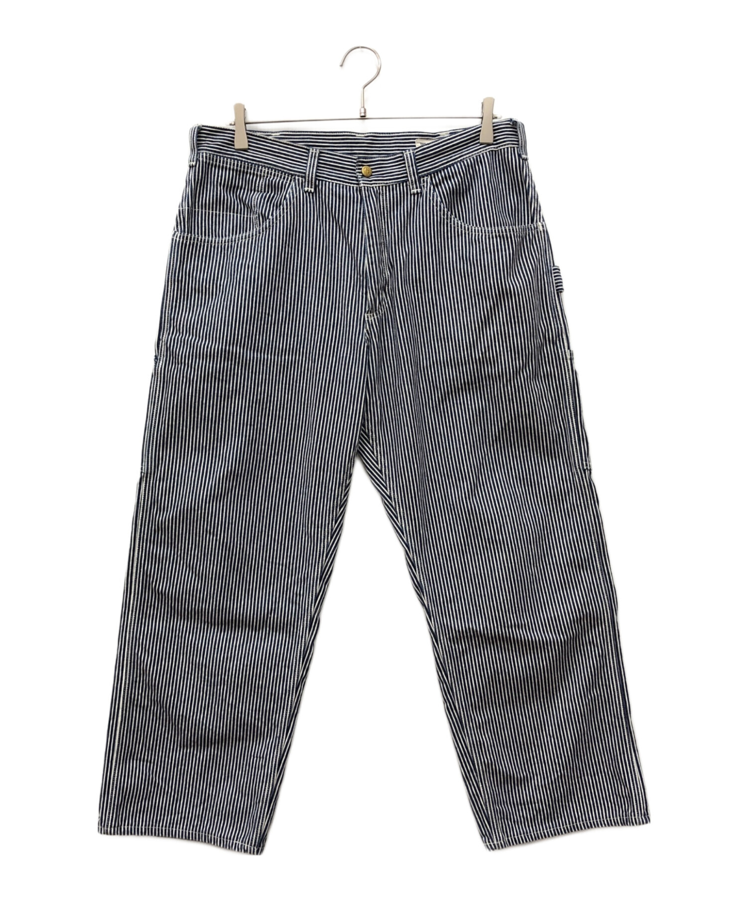中古・古着通販】BONCOURA (ボンクラ) ヒッコリーペインターパンツ