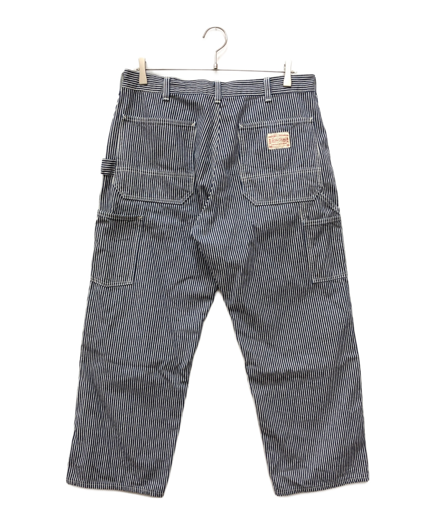 中古・古着通販】BONCOURA (ボンクラ) ヒッコリーペインターパンツ