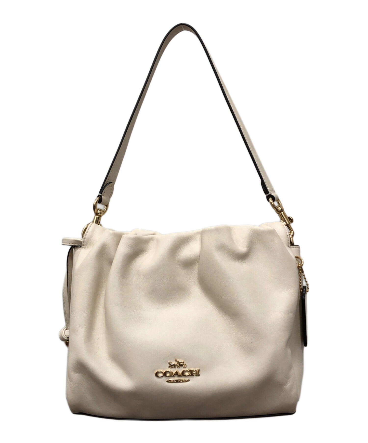 中古・古着通販】COACH (コーチ) ショルダーバッグ オフホワイト 