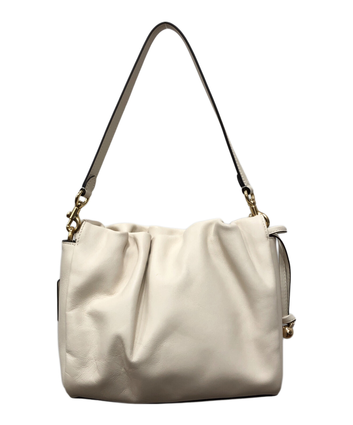 中古・古着通販】COACH (コーチ) ショルダーバッグ オフホワイト 