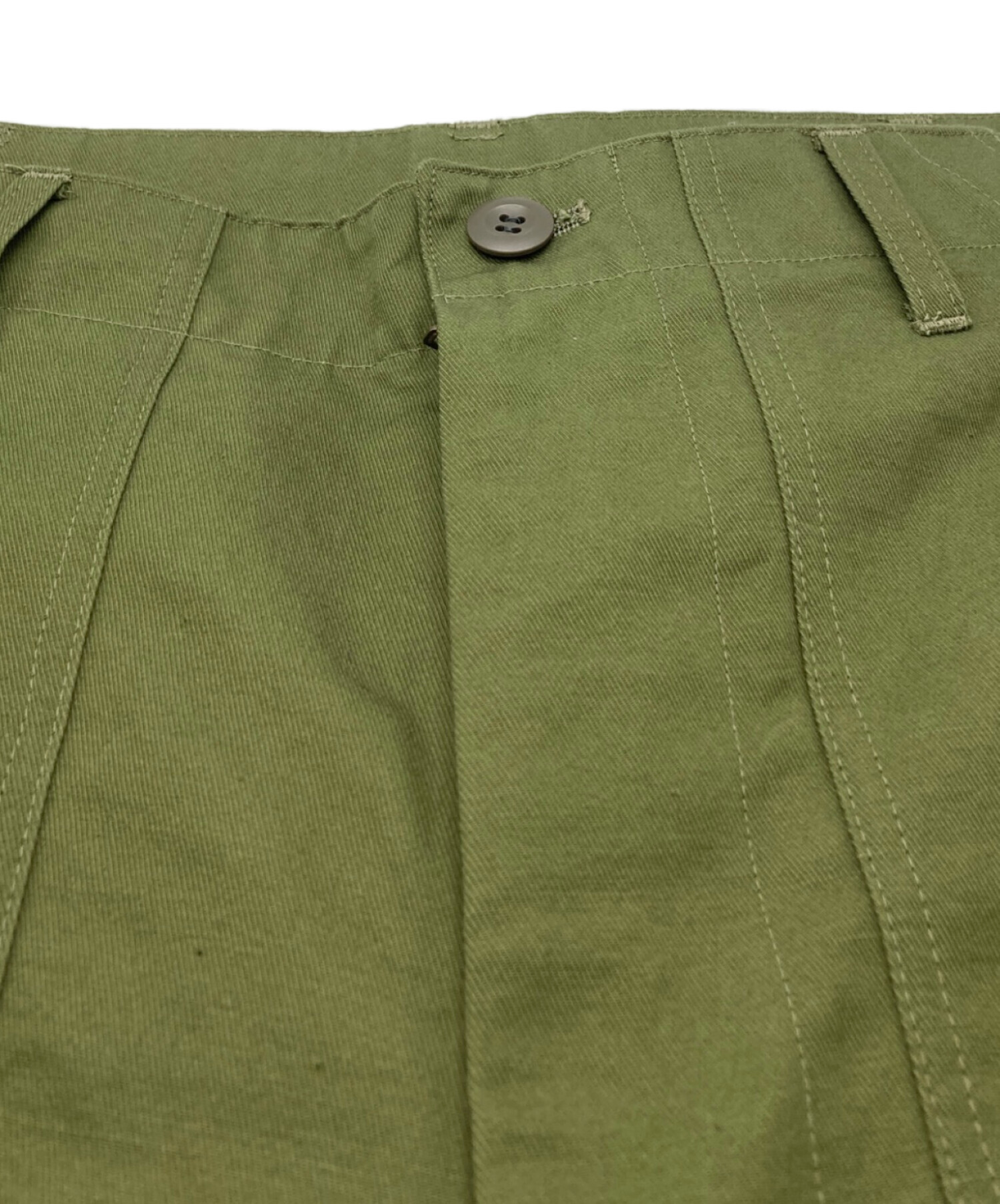 中古・古着通販】HTS (エイチティーエス) ベイカーパンツ オリーブ