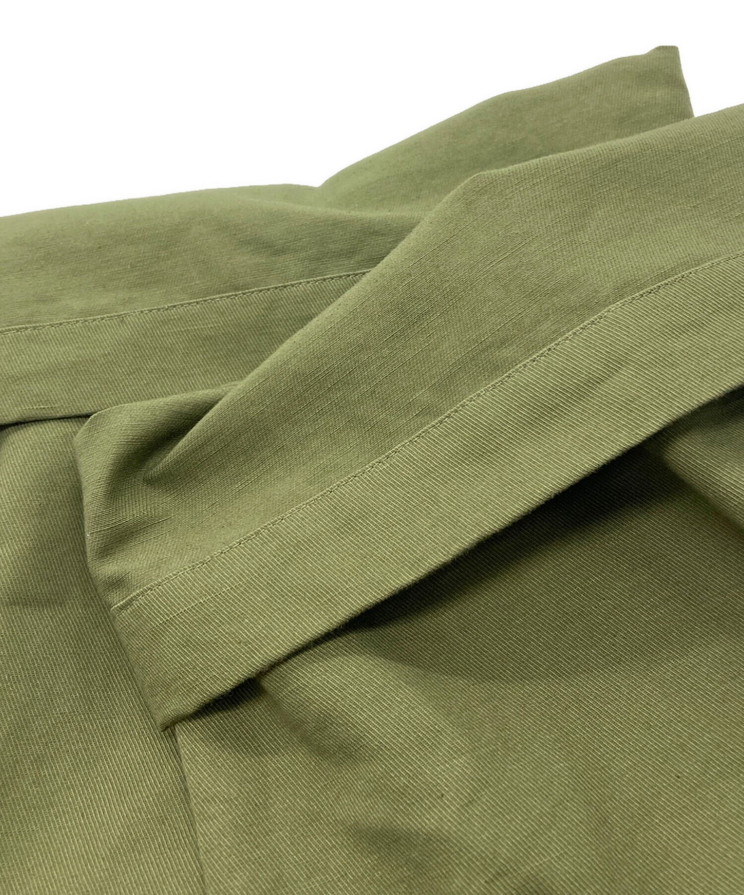 中古・古着通販】HTS (エイチティーエス) ベイカーパンツ オリーブ