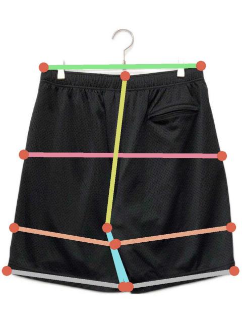 中古・古着通販】SUPREME (シュプリーム) SMALL BOX BAGGY MESH SHORT