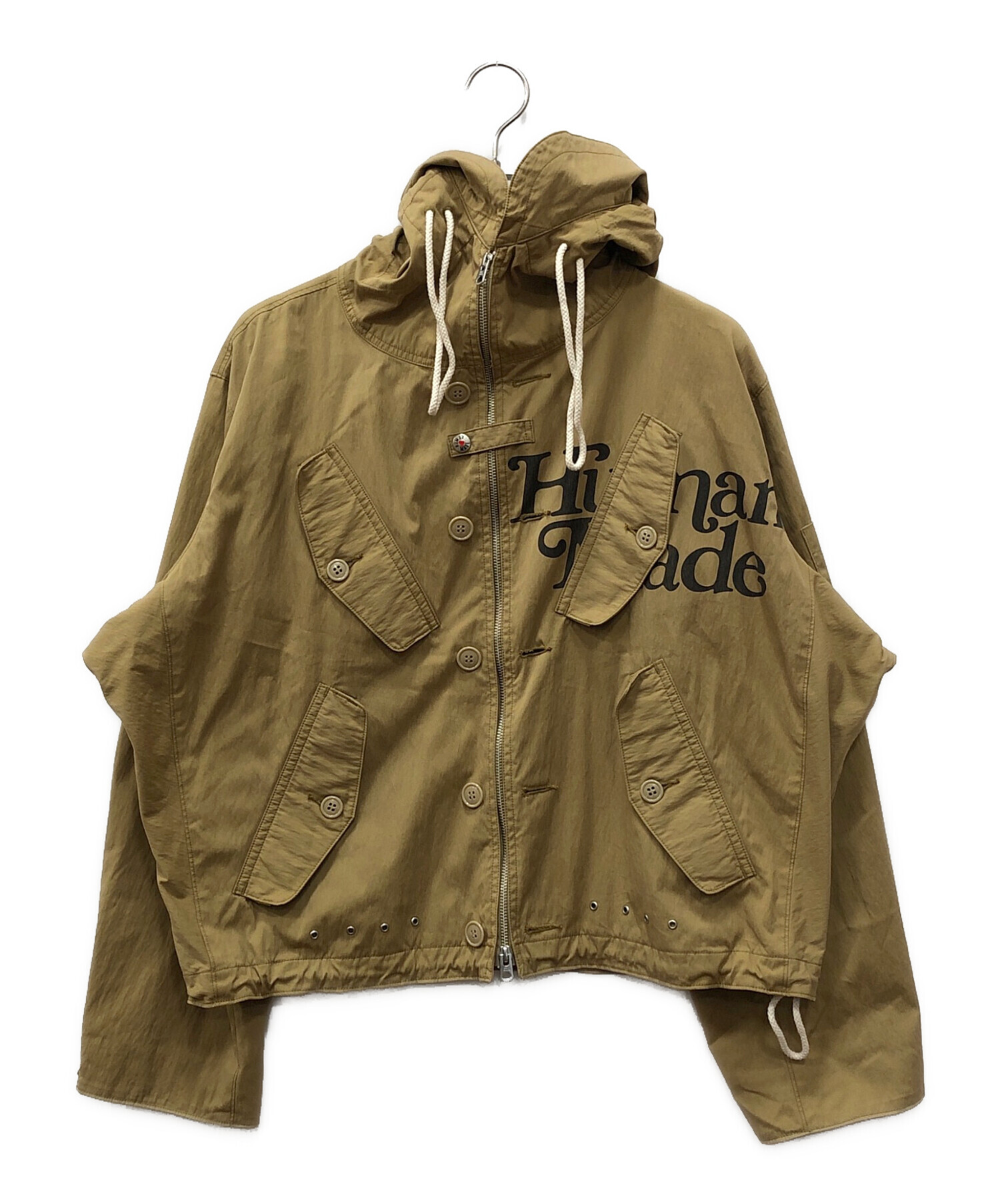 中古・古着通販】HUMAN MADE (ヒューマンメイド) HOODED BLOUSON