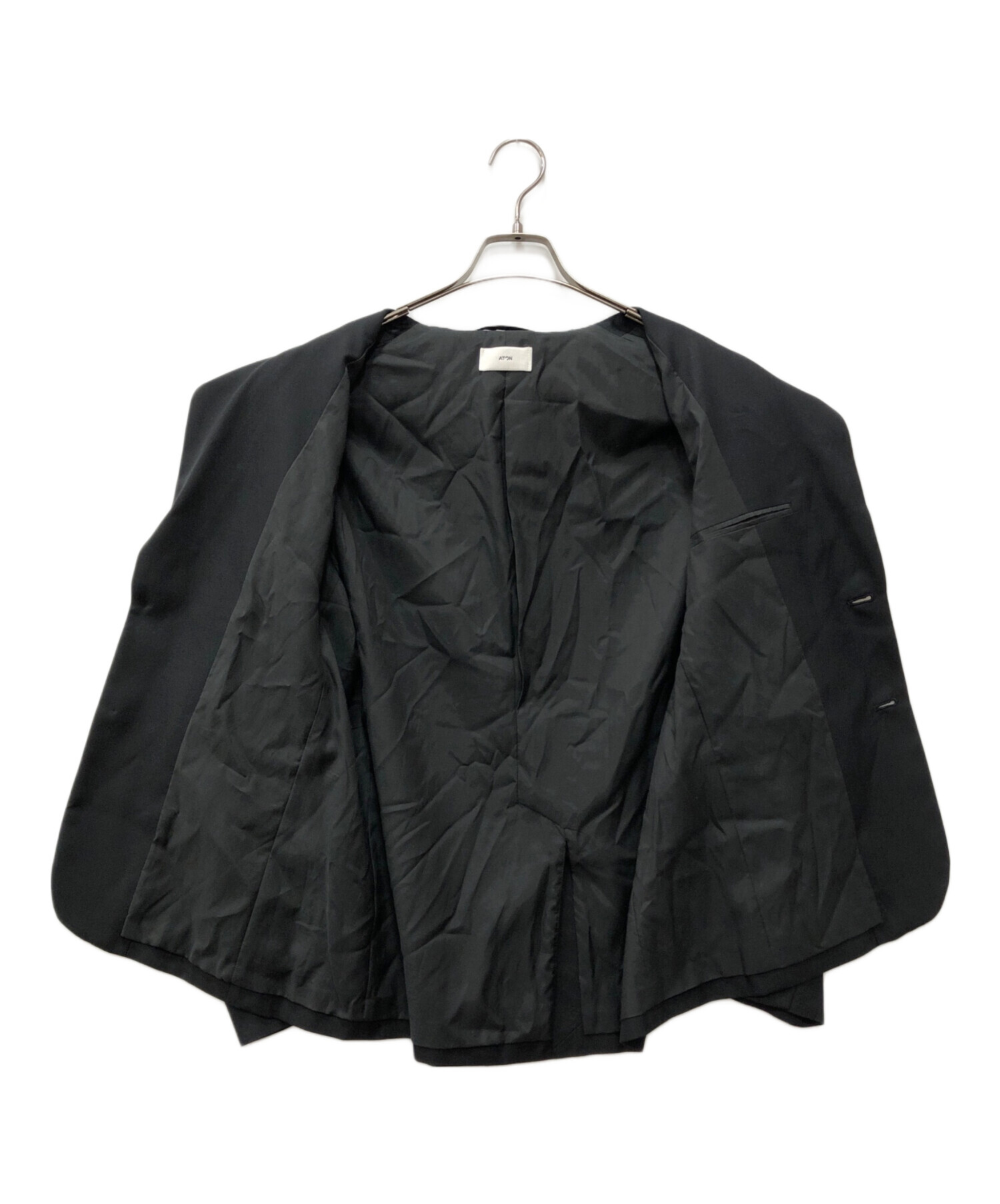 中古・古着通販】ATON (エイトン) NIDOM SILK TAILORED JACKET