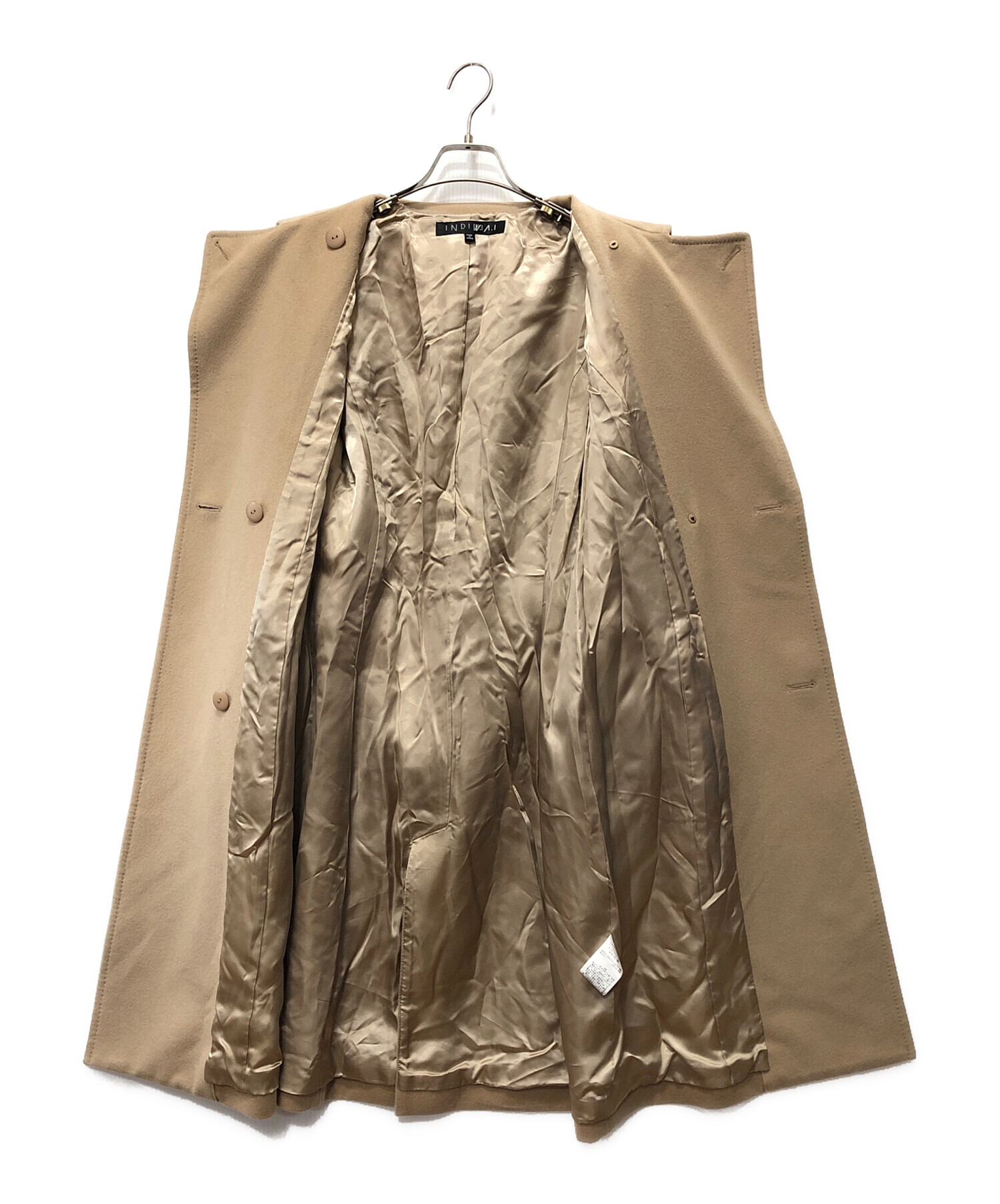 中古・古着通販】INDIVI V.A.I (インディヴィ バイ) カシミヤコート