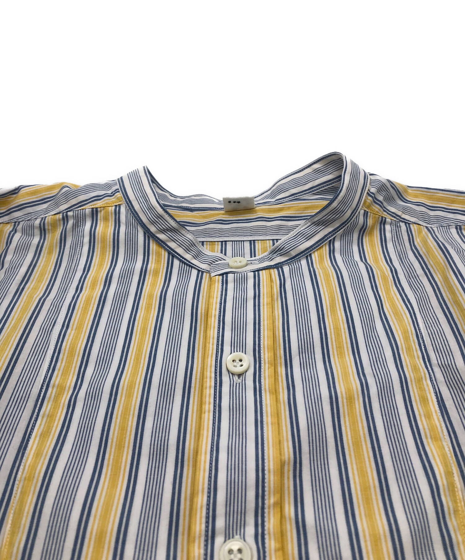 極美品 2024SS 45R ダンプマルチストライプの908ビッグーグーシャツ 45R（フォーティファイブアール）の「ダンプマルチストライプの