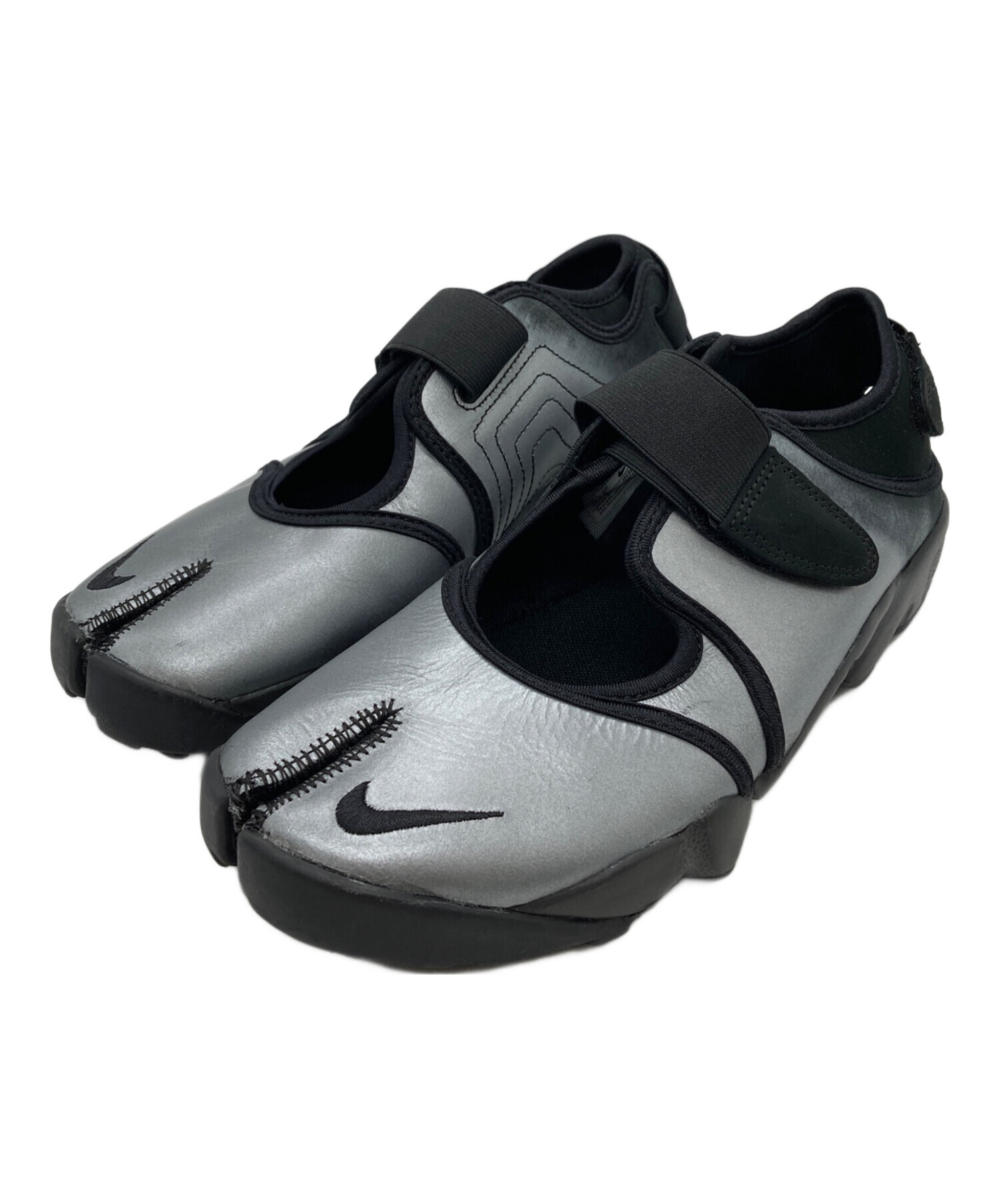 【新品・未使用】NIKE エアリフト メタリック シルバー ブラック 23cm 中古・古着通販】NIKE (ナイキ) AIR RIFT LTR シルバー サイズ:26cm