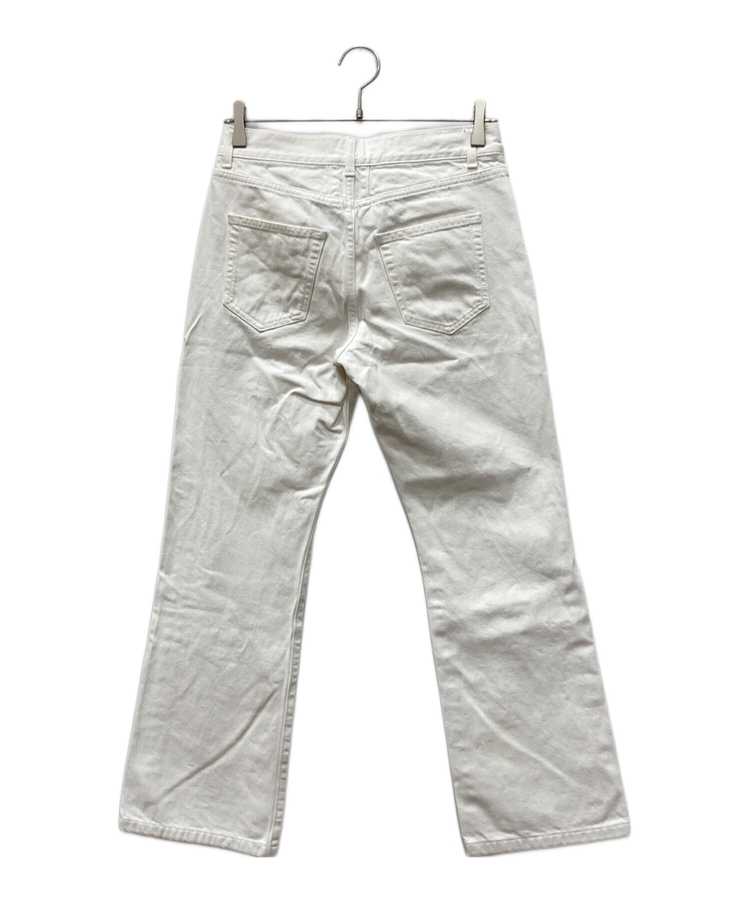 サンローラン　デニム　パンツ　ホワイト　28インチ 中古・古着通販】Saint Laurent Paris (サンローランパリ) フレア