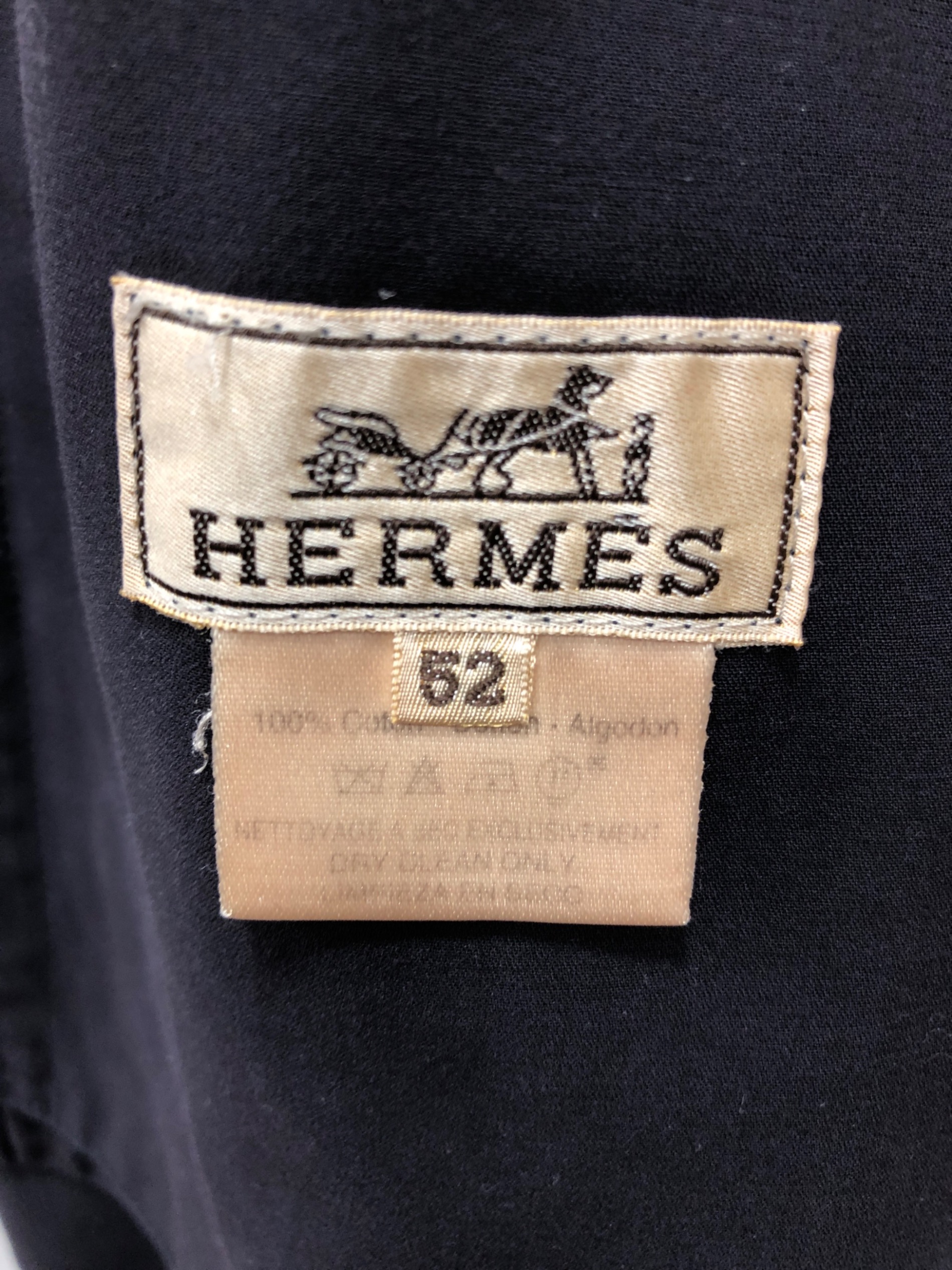 中古・古着通販】HERMES (エルメス) スイングトップ ネイビー サイズ