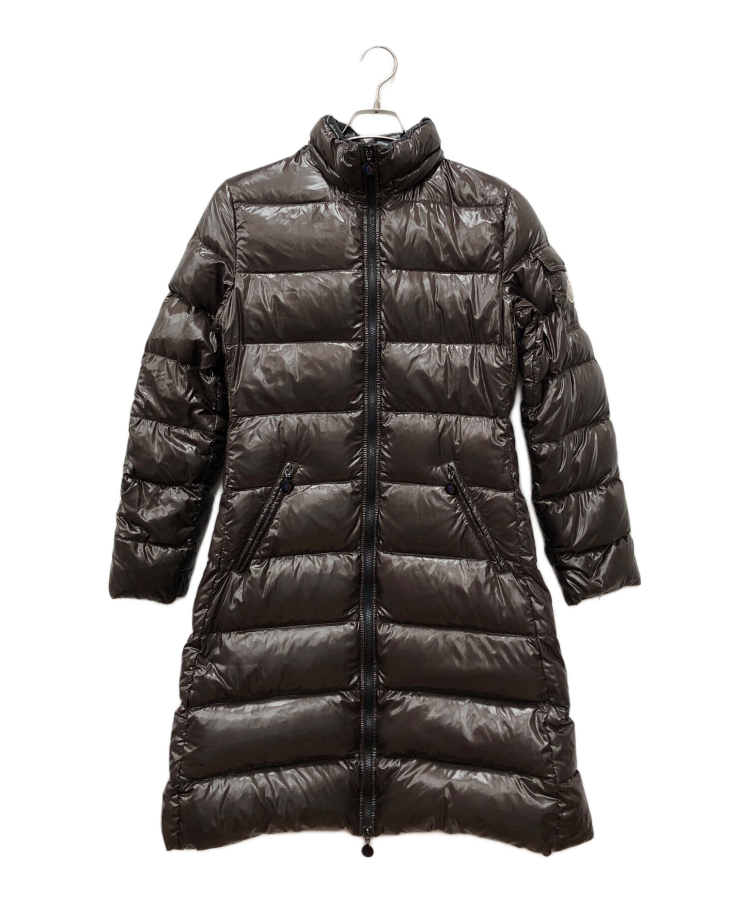 中古・古着通販】MONCLER (モンクレール) MOKAダウンコート ブラウン