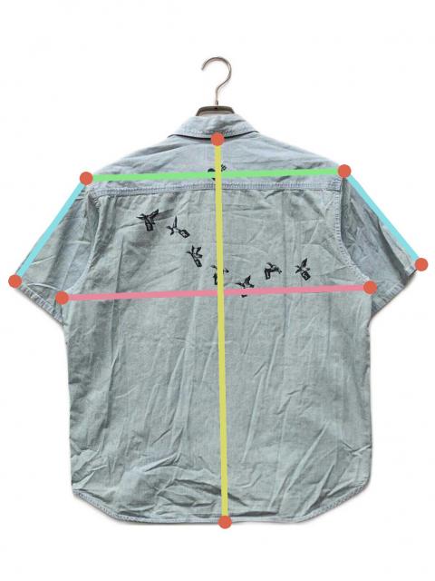 中古・古着通販】HUMAN MADE (ヒューマンメイド) CHAMBRAY S/S SHIRT