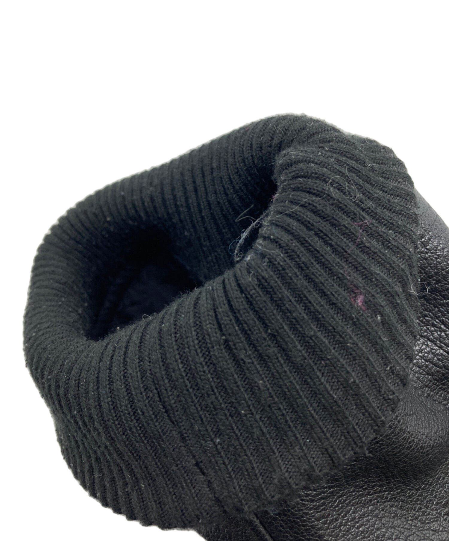 未使用ZARAスタジャンL-XL牛革ウールレザーブラック 中古・古着通販】ZARA (ザラ) ZARA レザージャケット ブラック サイズ