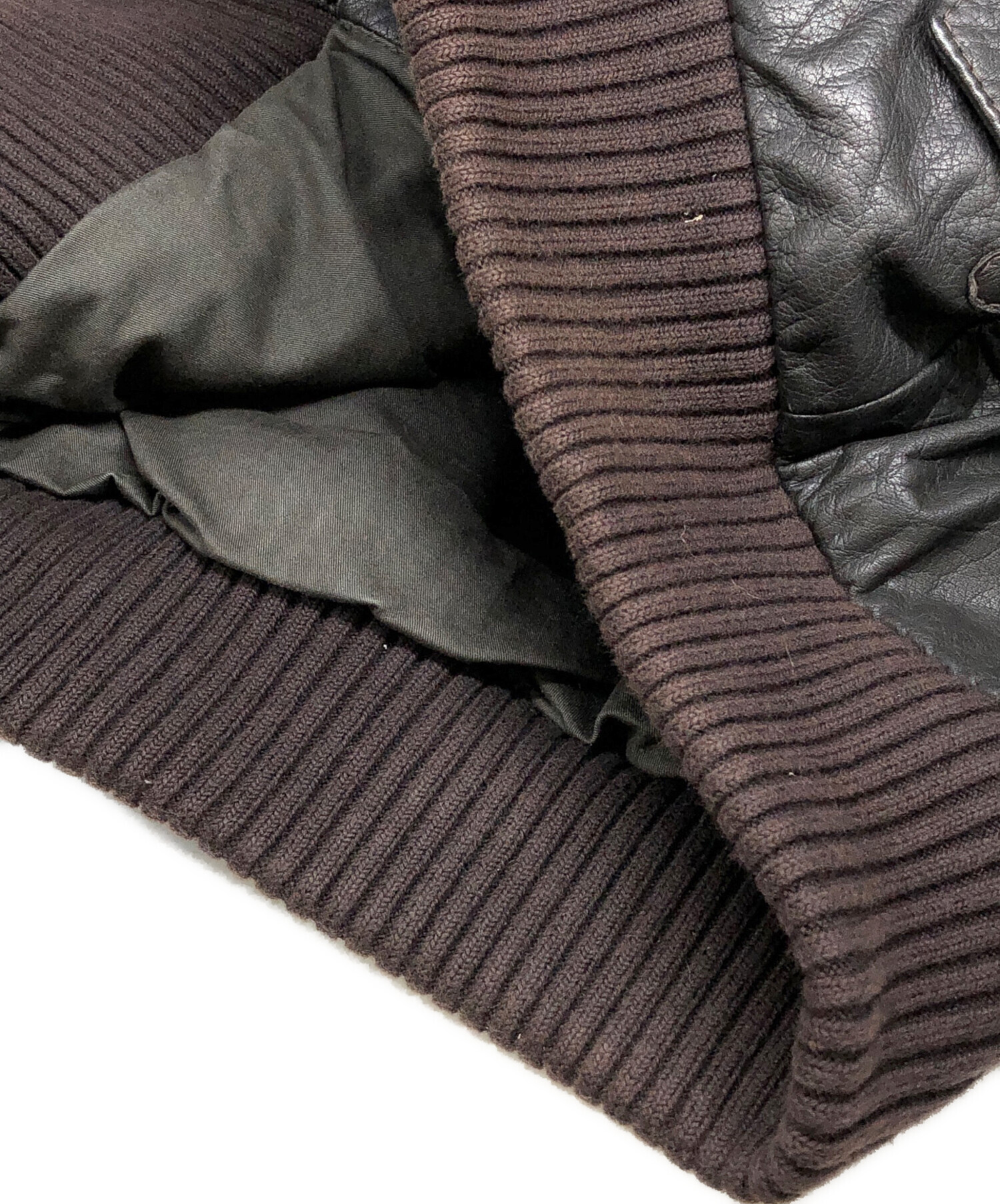 中古・古着通販】Timberland (ティンバーランド) レザーブルゾン