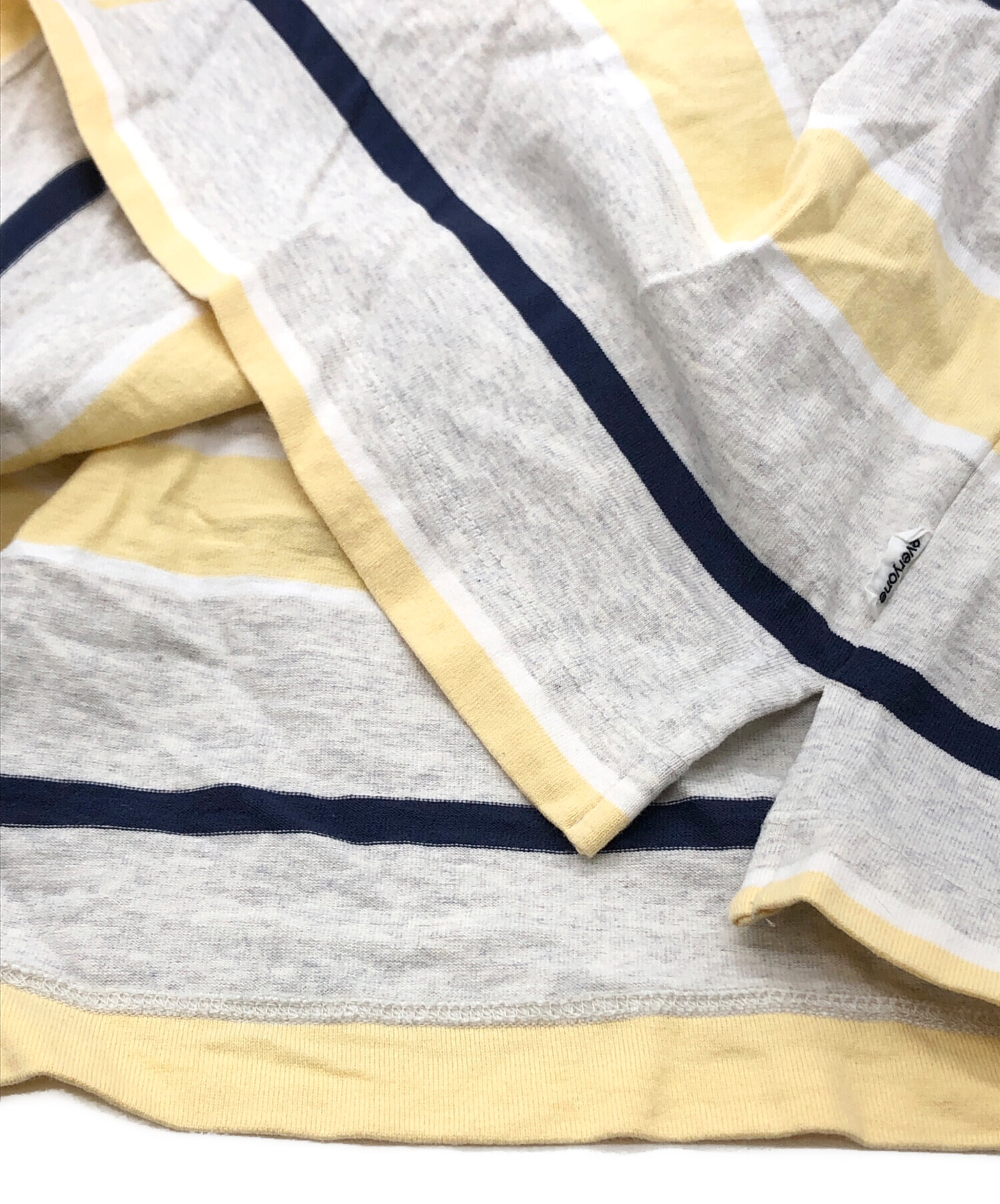 中古・古着通販】everyone (エブリワン) multi border short sleeve