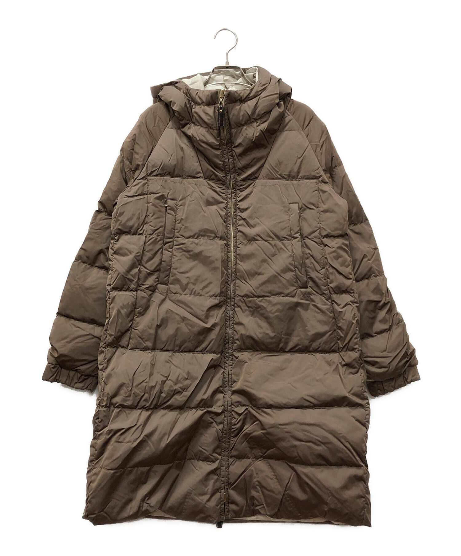 マックスマーラリバーシブルダウンコート 中古・古着通販】MaxMara (マックスマーラ) キューブ リバーシブル