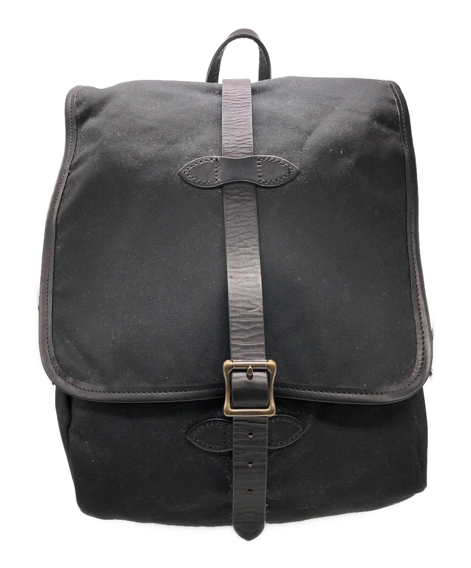 中古・古着通販】FILSON (フィルソン) Tin Cloth Back Pack ブラック