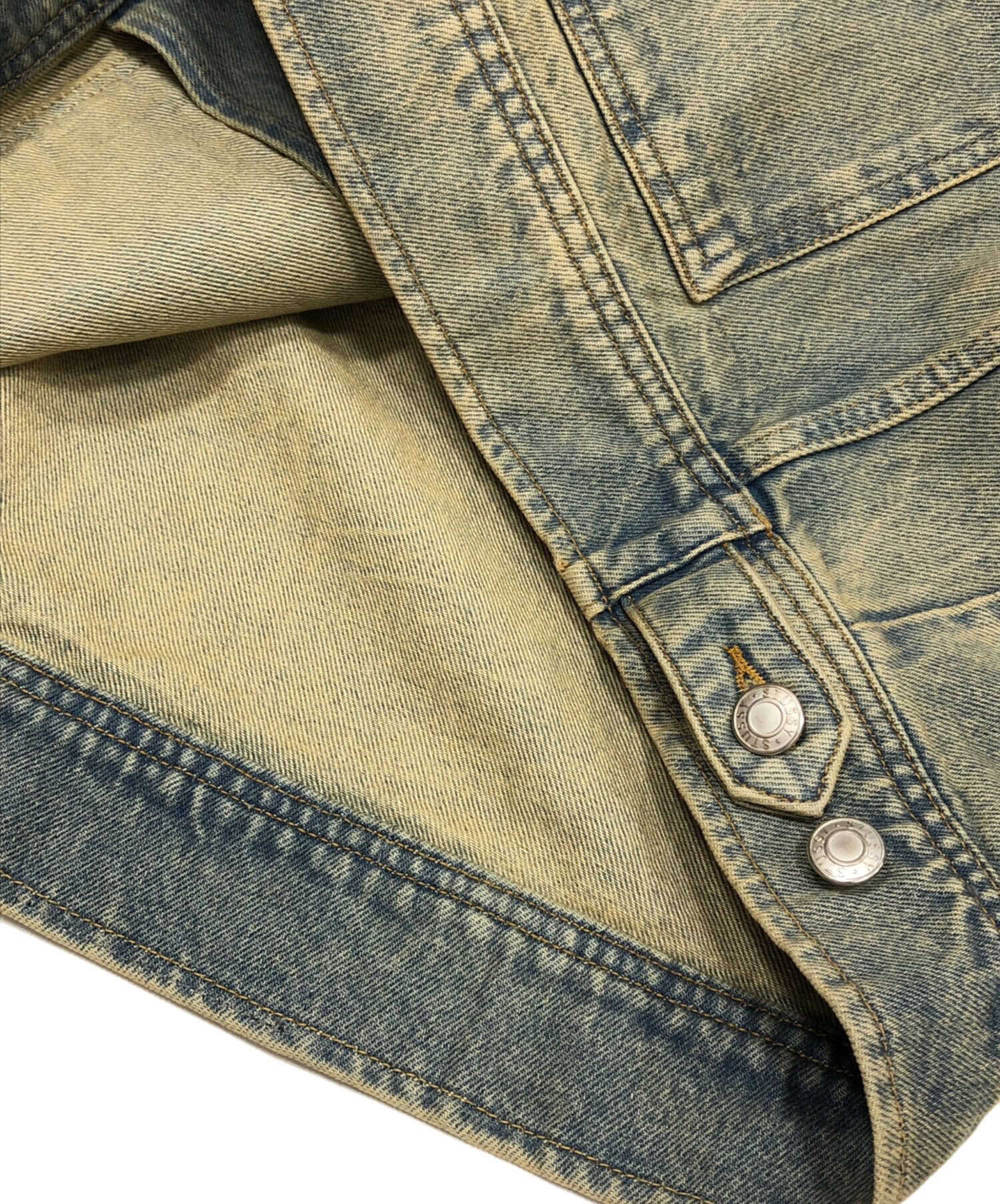 中古・古着通販】stussy (ステューシー) ZIP WORK JACKET DENIM 24SS