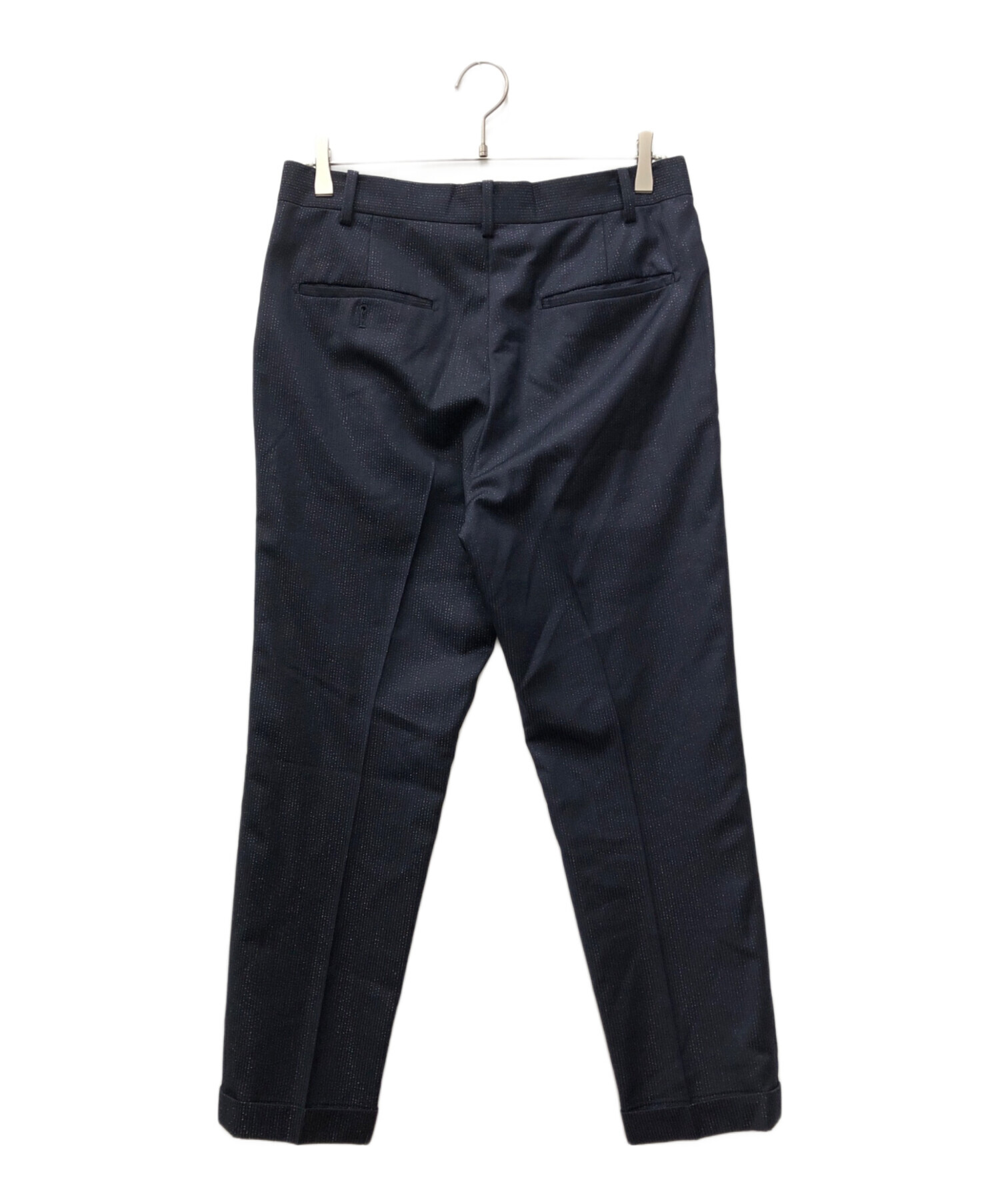 中古・古着通販】WACKO MARIA (ワコマリア) PLEATED TROUSERS ネイビー
