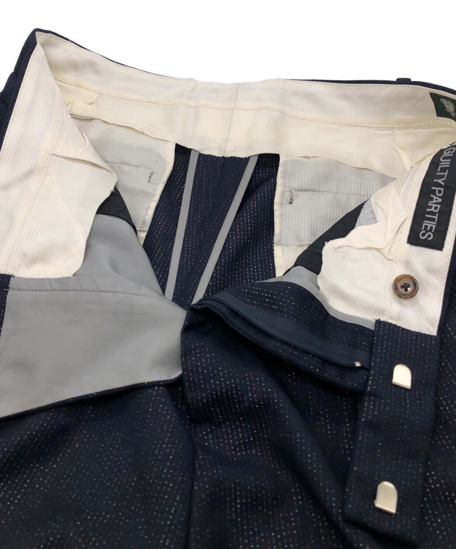 中古・古着通販】WACKO MARIA (ワコマリア) PLEATED TROUSERS ネイビー