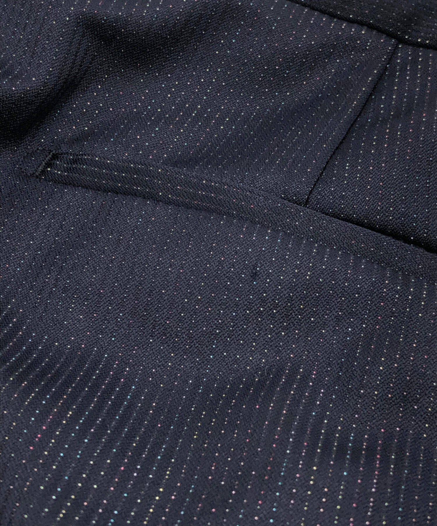 中古・古着通販】WACKO MARIA (ワコマリア) PLEATED TROUSERS ネイビー