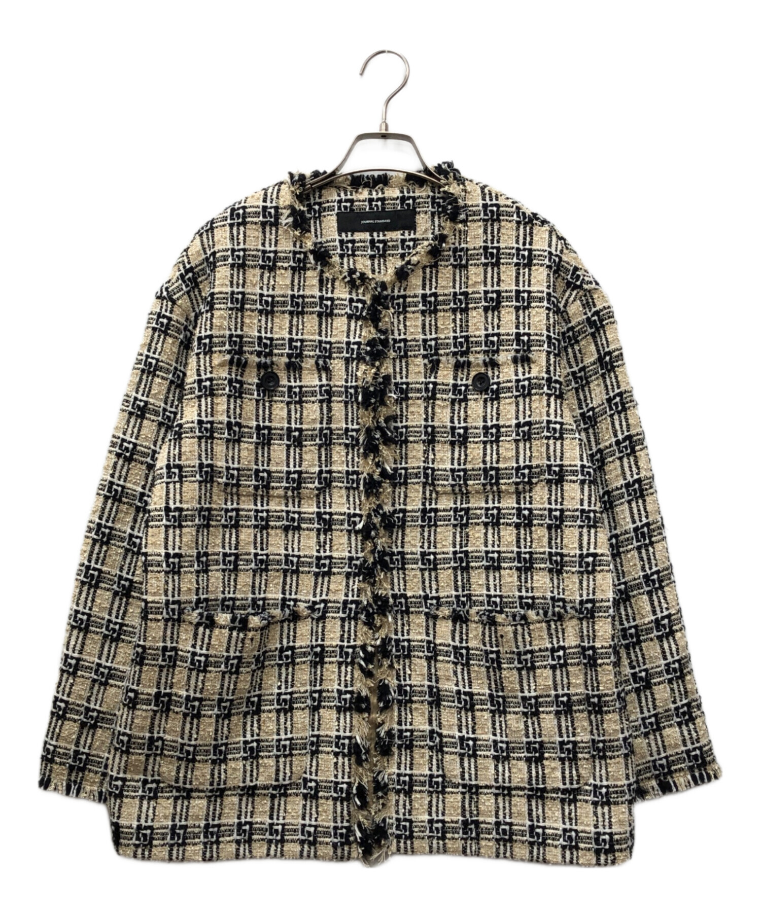 journal standard ツイードジャケット 中古・古着通販】JOURNAL STANDARD (ジャーナルスタンダード) ツイード
