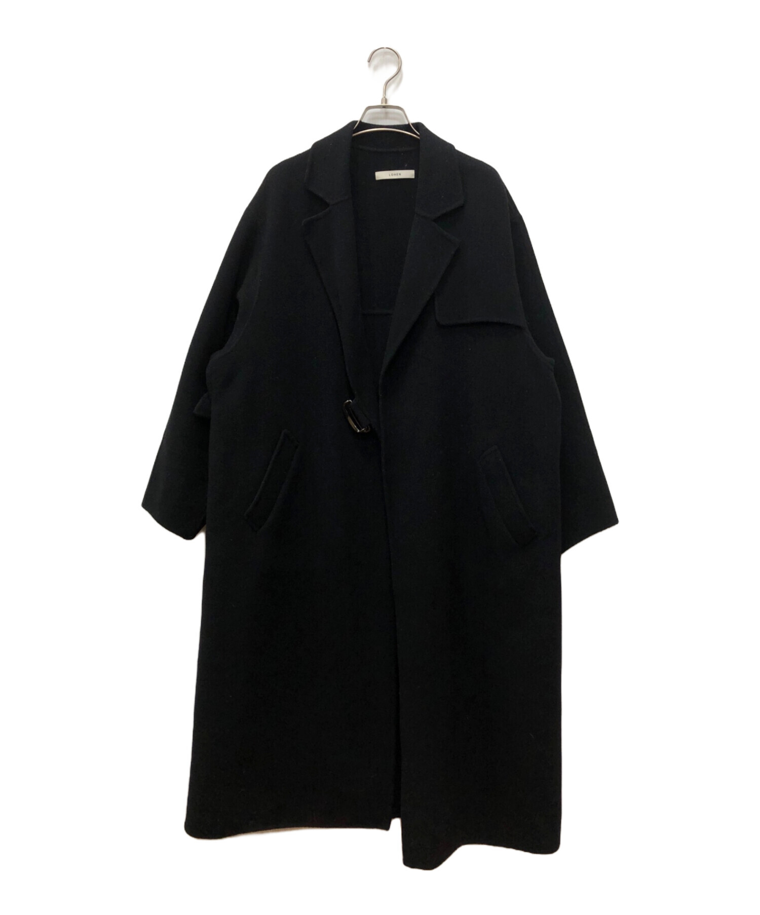 中古・古着通販】LOHEN (ローヘン) タイロッケンコート ブラック